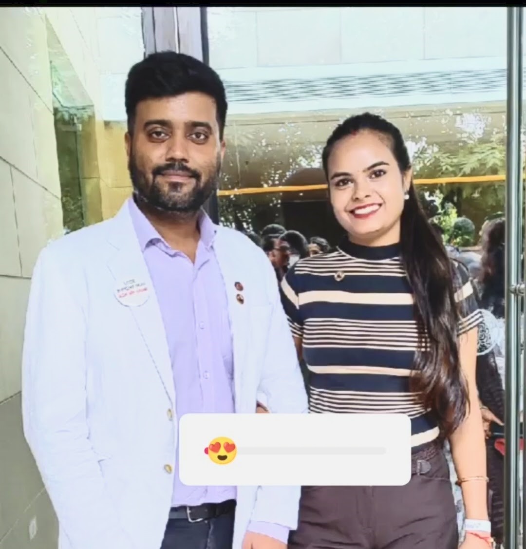 Rahul and Neha Verma, certified herbal health coach duo, providing a natural wellness consultation